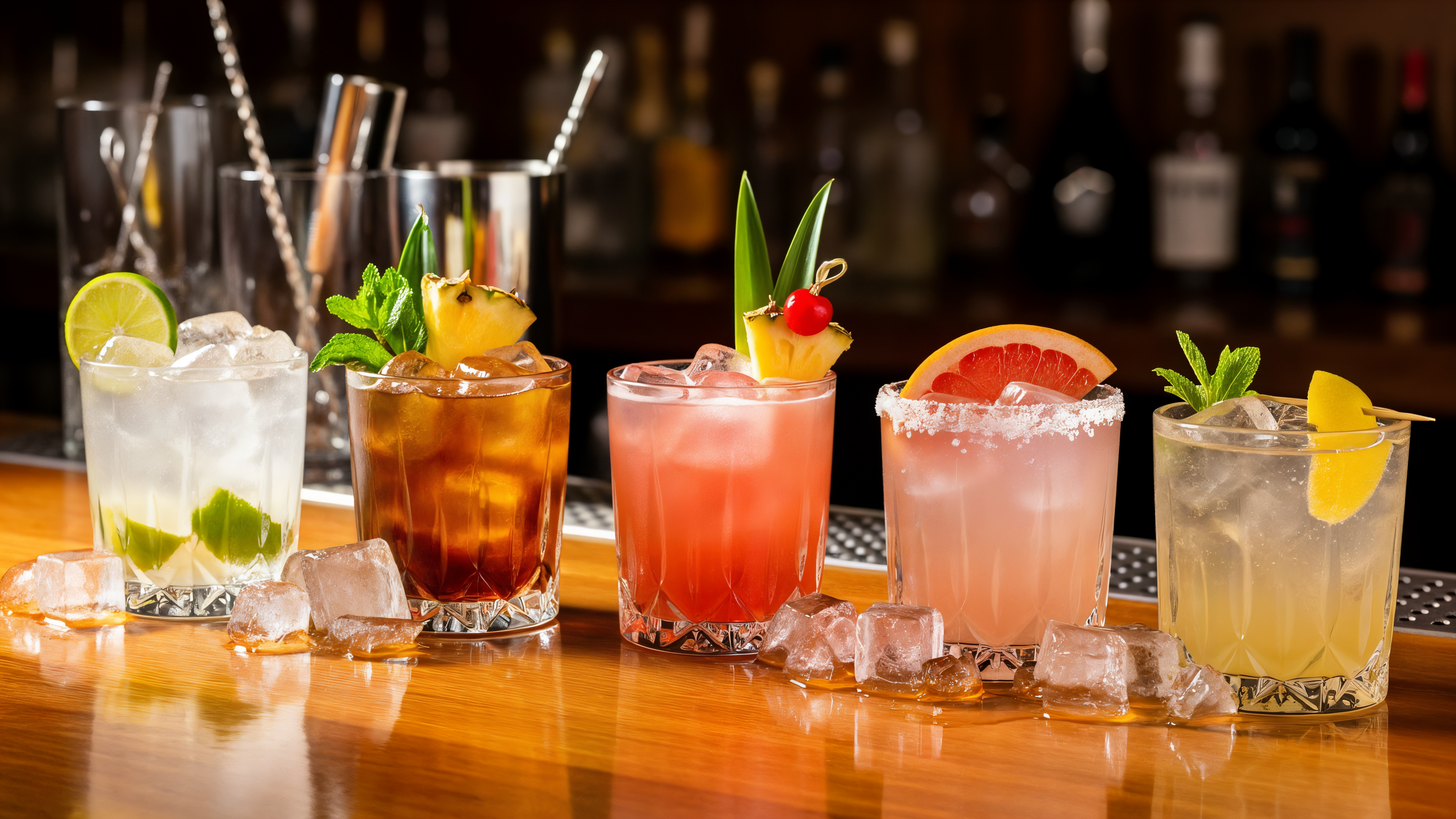 Exotic Cocktails from Around the World